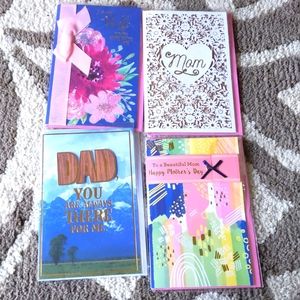 Cards mother's day and father's day